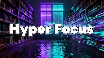 Study Inside a Glitching Neon Library 💾 1-Hour Cyber Loop | AI Infinite Zoom