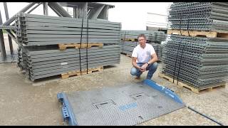 Used Uline Steel Dockboard by SJF Material Handling Inc. 1,238 views 5 years ago 52 seconds