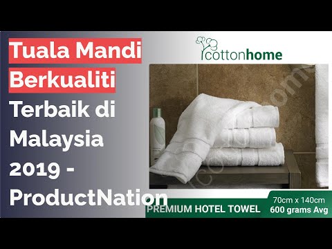 Video: Bagaimana untuk memilih tuala mandi saiz yang betul? Petua & Trik