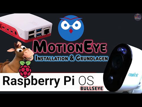 Video: Wie installiere ich motionEye auf dem Raspberry Pi?