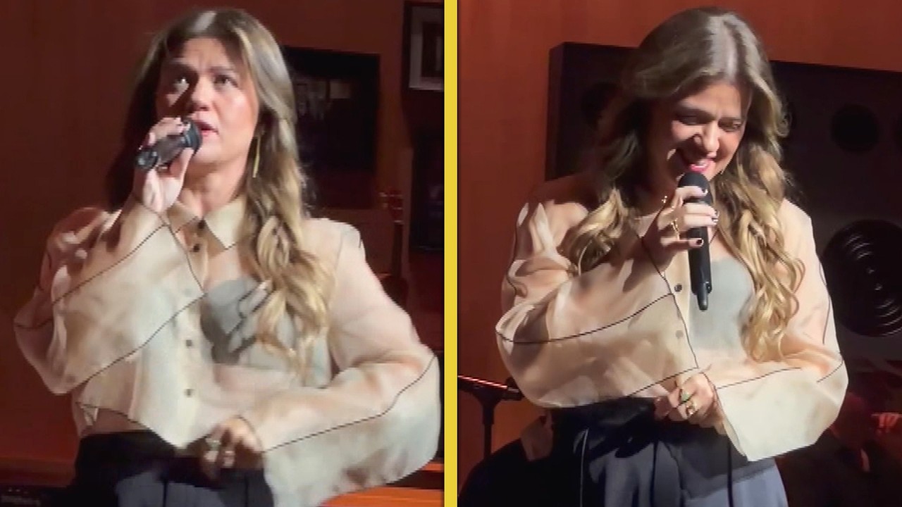 Kelly Clarkson Narrowly Avoids Wardrobe Malfunction as She Pokes Fun at Herself in Vegas