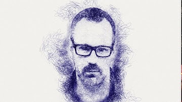 Scribble pen sketch photoshop action free