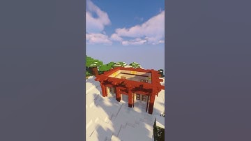 Minecraft Japanese Temple Build Short