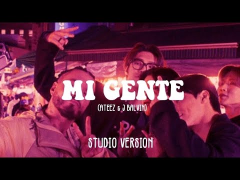 ATEEZ J BALVIN Mi Gente Studio Version From KPOPPED