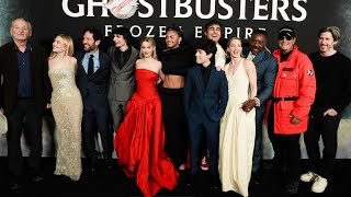 Ghostbusters: Frozen Empire | NY World Premiere Highlights | Paul Rudd, Carrie Coon, Finn Wolfhard