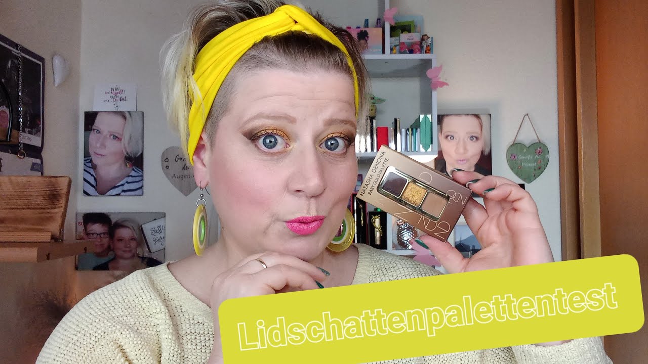 Lidschattenpalettentest/Natasha Denona/Baby Gold Palette/Was können 3
