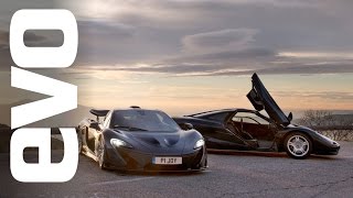 McLaren P1 vs McLaren F1 | evo REVIEW