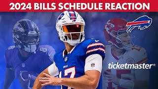 Instant Reaction: Bills 2024 Regular Season Schedule Released | Buffalo Bills