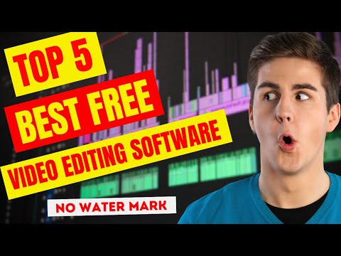 Top 5 Best FREE 🔥 Video Editing Software's of 2024 ⚡ *NO Watermark* 2024