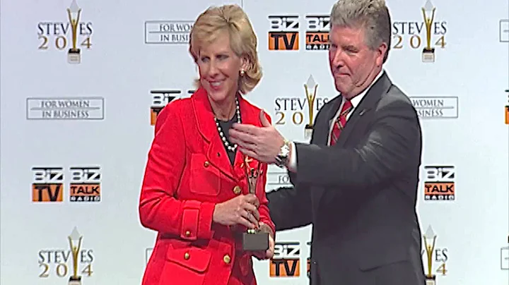 Cathy Martine wins a Gold 2014 Stevie Award in Wom...