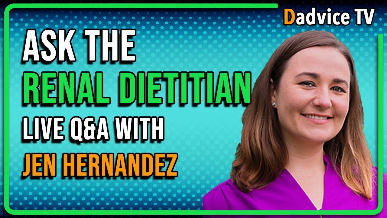 Chronic Kidney Disease Diet: Live Q&A with Renal Dietitian Jen Hernandez (Jan 2024)