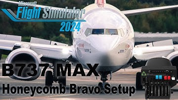 Microsoft Flight Simulator 2024 - Boeing B737 MAX - Honeycomb Bravo Settings