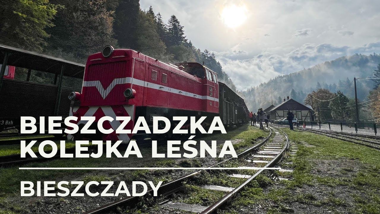 Pociąg na końcu Polski - Bieszczadzka Kolejka Leśna - jak wygląda wycieczka z Majdanu do Balnicy?