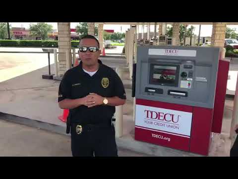 ATM Machine Scam at TDECU - YouTube