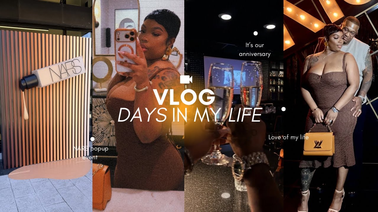 IT'S OUR 9YRS ANNIVERSARY (CELEBRATE AT KISS) + NARS POP-UP EVENT AT SEPHORA + WEEKLY VLOG & MORE