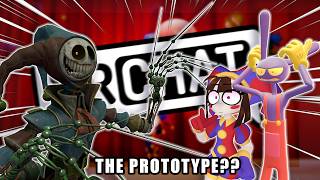 The Prototype from Poppy Playtime Chapter 5 invades the Amazing Digital Circus?! in VRChat