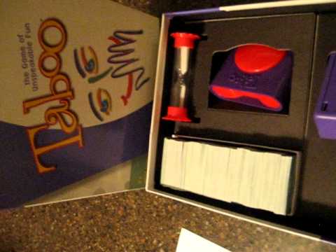 Taboo Board Game by Hasbro