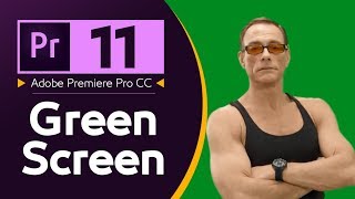 11 - ازالة الخلفية بالكروما - Green Screen in Adobe Premiere Pro CC