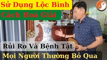 Ý NGhĩa Việc Sử Dụng Lộc Bình Hoá Giải Bệnh Tật Và Rủi Ro. Hỗ trợ nhân đinh |Thầy Sỹ phong thuỷ