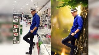 Blur effect with Colour Correction Tutorials   Photoshop screenshot 2