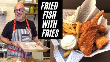 Andrew Zimmern Cooks: Fried Lake Fish with Homemade Tartar Sauce