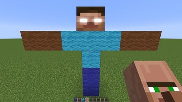 what if we create a HEROBRINE in minecraft