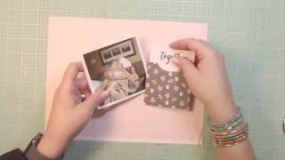 Felicity Jane Scrapbooking Process Video 8.5x11 Layout &quot;...THE ...&quot;