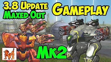 War Robots New 3.8 Gameplay Mk2 Flux, Ballista & Raven 3 Hours WR