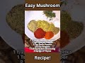 Easy Mushroom Side Dish Recipe | Diva Health 365 #shorts