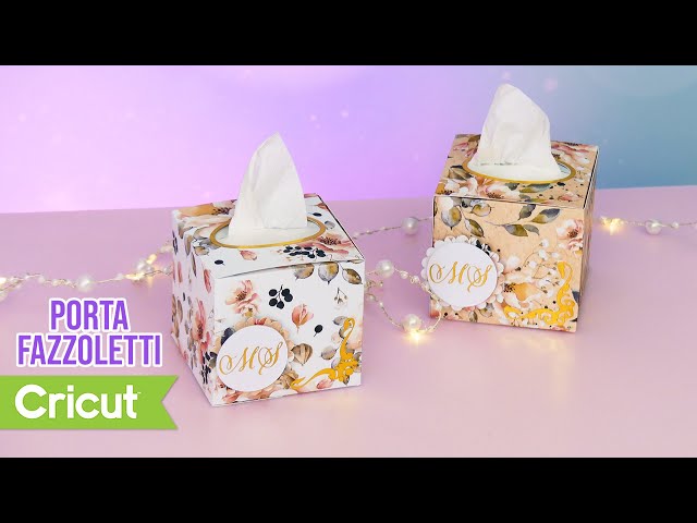 Portafazzoletti in Bambù con Coperchio, Bagno & Ufficio, Moderno, per