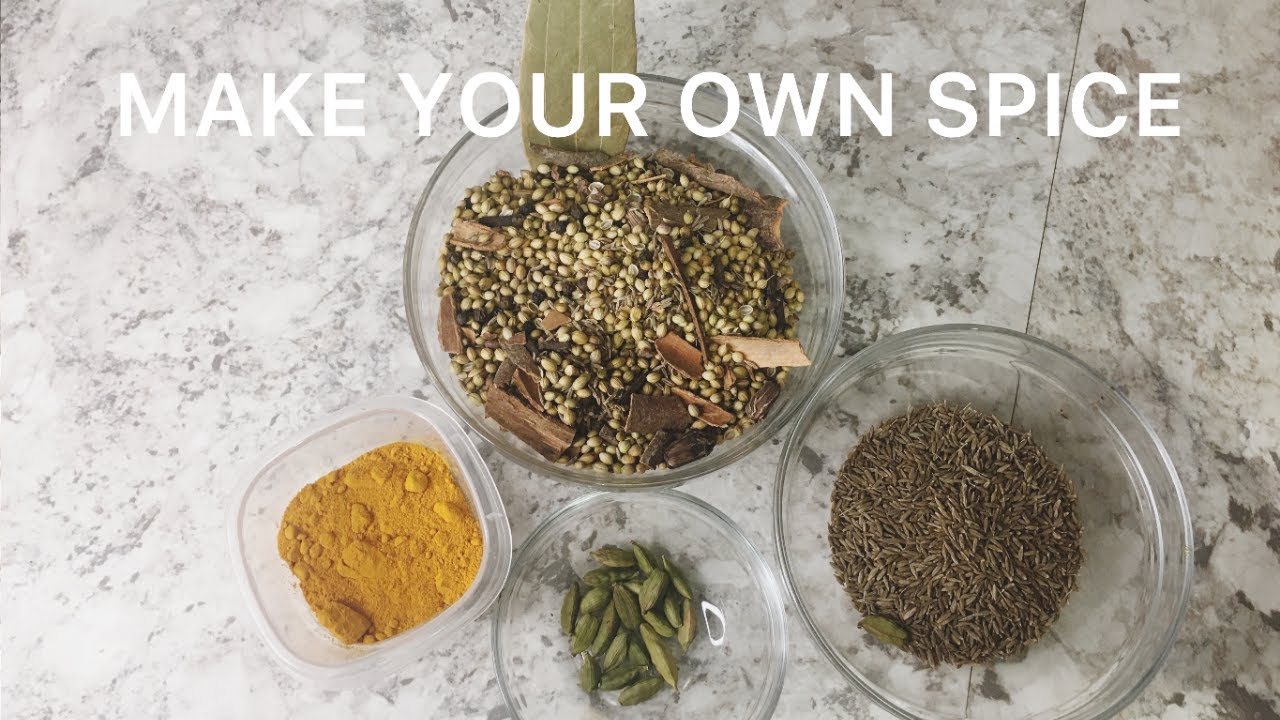 HOW TO CREATE YOUR OWN SPICES AT HOME #LEARNINGTOCOOK #SPICES - YouTube