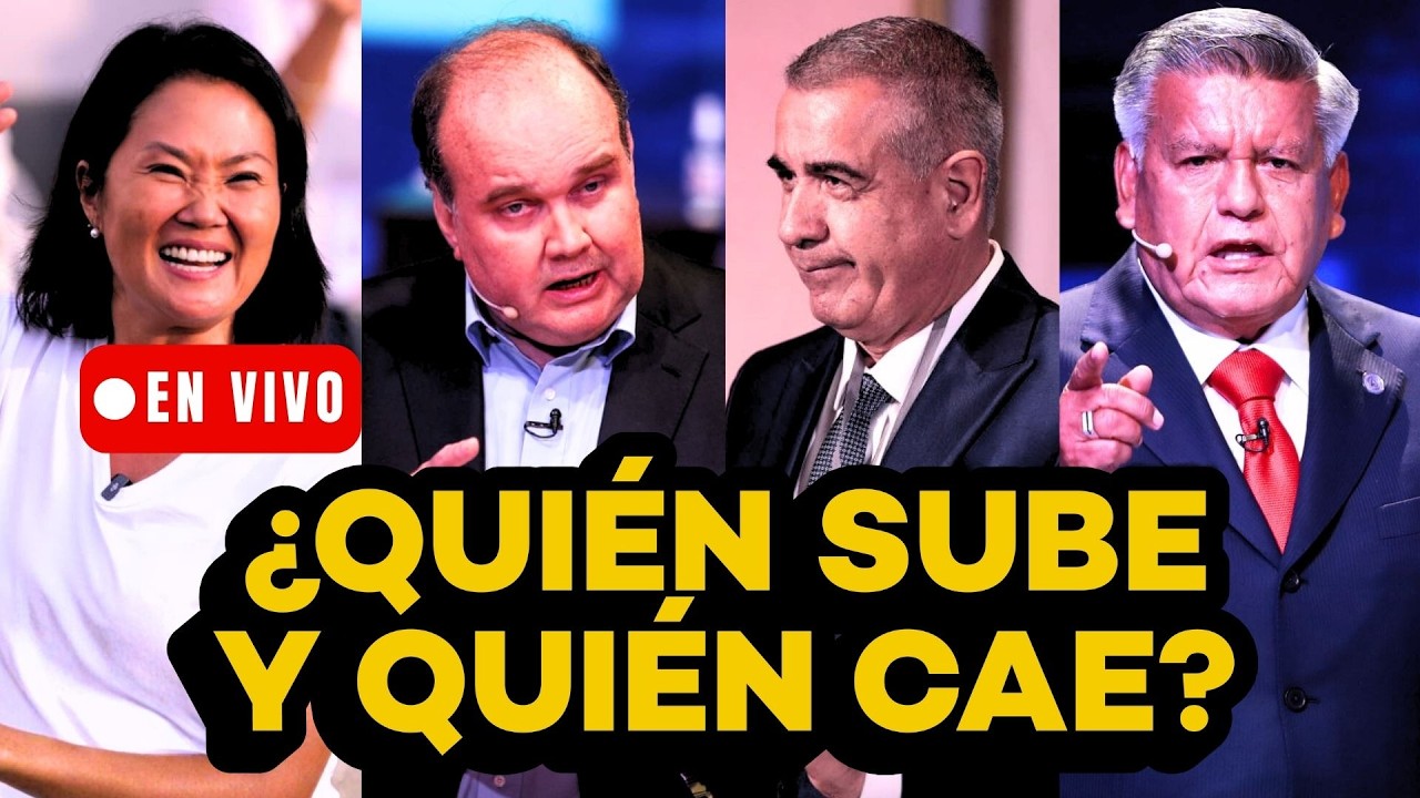 🔴 ELECCIONES PERÚ 2026: ¿QUÉ CANDIDATOS ESTÁN SUBIENDO Y CAYENDO EN LAS ENCUESTAS? | TQH | #FEEG2026