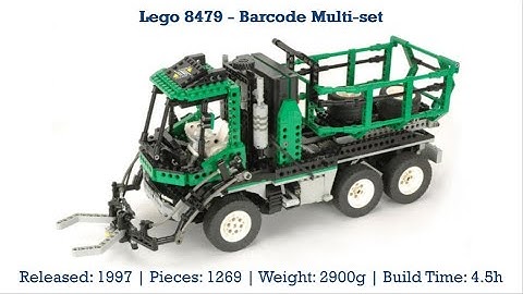 Lego 8479 - Barcode Multi-set