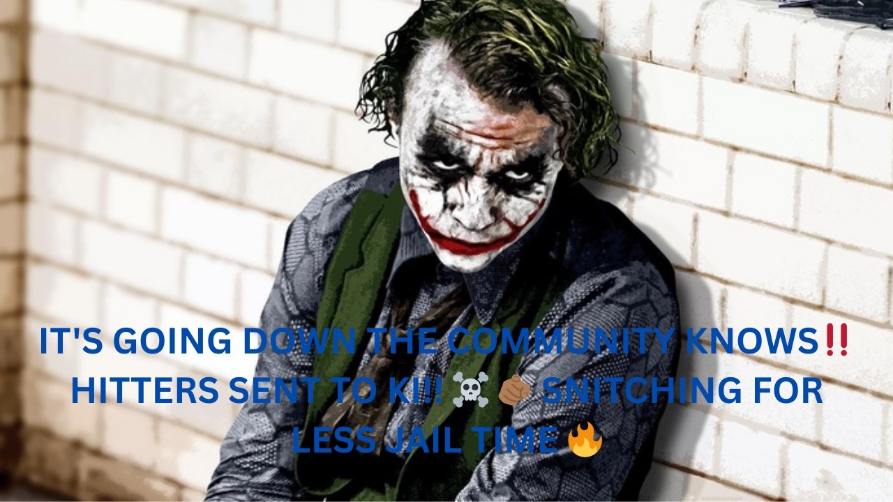 IT'S GOING DOWN THE COMMUNITY KNOWS‼️ HITTERS SENT TO KI!! ☠️ 🫵🏾 SNITCHING FOR LESS JAIL TIME 🔥