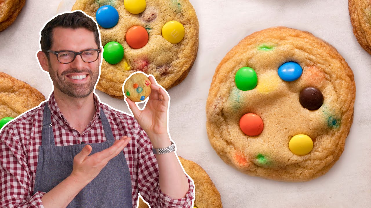 Peanut M&M Cookies – If You Give a Blonde a Kitchen