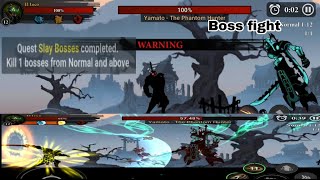 Stickman Master Episode 5 Fight Against The Boss Yamato   The Phantom Hunter screenshot 2