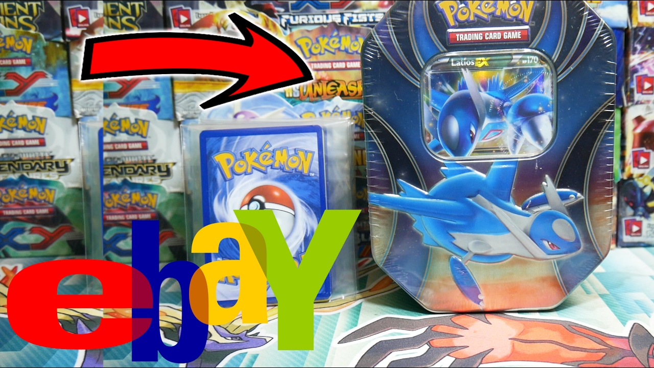 CHEAP EBAY POKEMON BEST OF 2016 TIN OPENING!!!  eBay Finds!