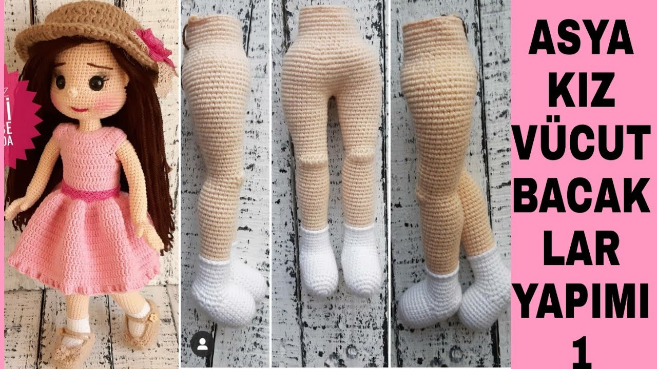 1💜 ASYAM AYAKLAR  #asyakiz #amigurumibebek