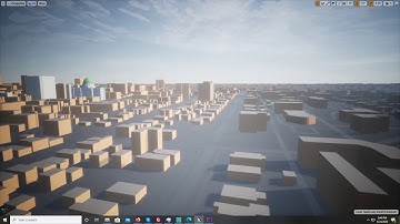 Unreal Engine World Building Using  Blender + Open Street Maps