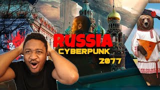 Cyberpunk 2077 Winter in Russia (DLC) Реакция