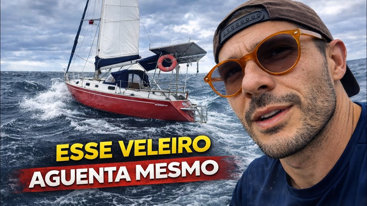 ⁣POV PRIMEIRA VEZ QUE SAÍ COM O MINTAKA E DEU ISSO- VELEIRO PETERSON 33