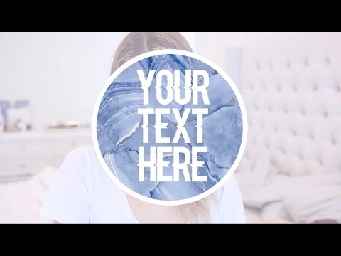 Marble title/text animation | GREEN SCREEN | Nikky95