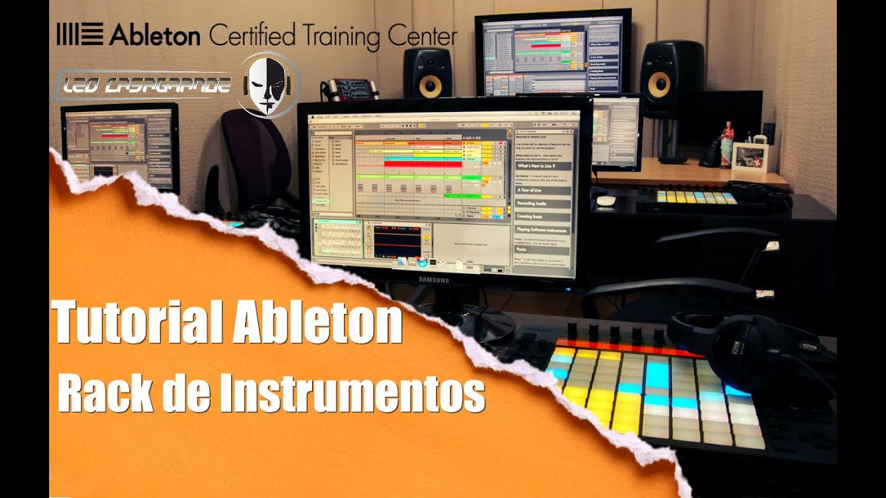 Ableton Live - Rack de instrumentos (Tutorial PT-BR) - YouTube