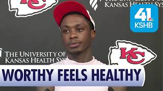 Chiefs WR Xavier Worthy Feels Healthy Ahead of Season