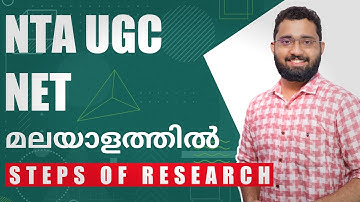 Steps in Research Process: Quickest & Easiest Explanation (NTA UGC NET Classes in Malayalam) - iPlus