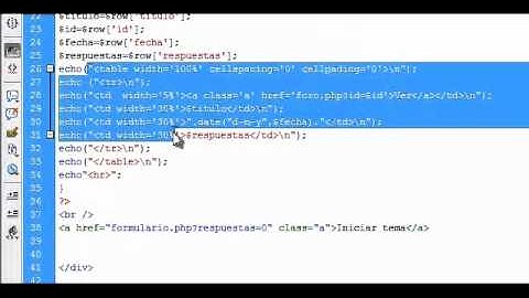 Como hacer un foro sencillo con PHP y MySQL