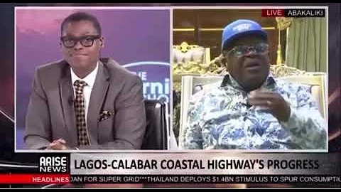 Heated argument between Rufai Oseni and Minister of works -David Umahi cc: Arise news