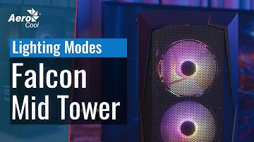 Falcon Mid Tower Case - Lighting modes