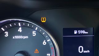 sej oprindelse Tilskynde Hyundai i30 - Low Tire Pressure Light Reset - YouTube