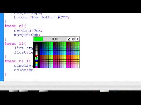 4 Menu web develop khmer code